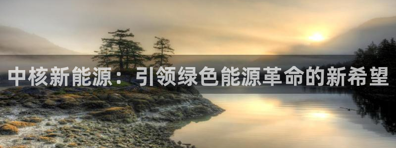 新宝gg群:中核新能源:引领绿色能源革命 新宝gg群:中核新能源:引领绿色能源革命